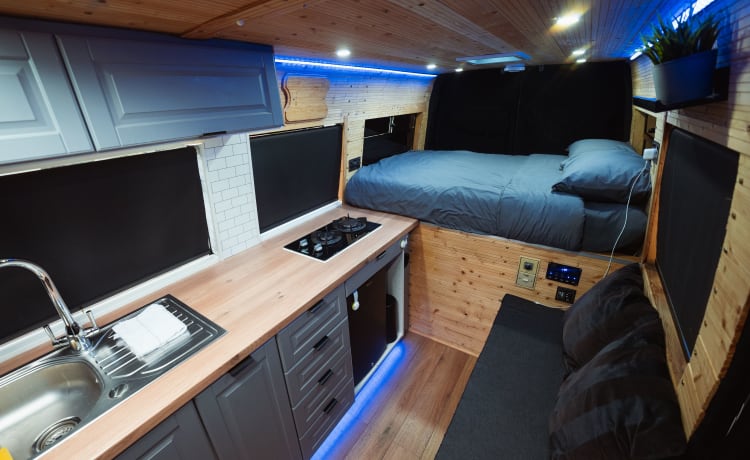 The Adventure Bus – Conversion de camping-car d'aventure de luxe !