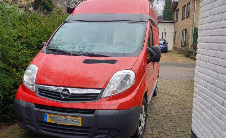 2p Opel Vivaro bus uit 2014