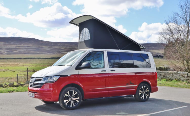 Frankie – 4-persoons Volkswagen campervan uit 2020