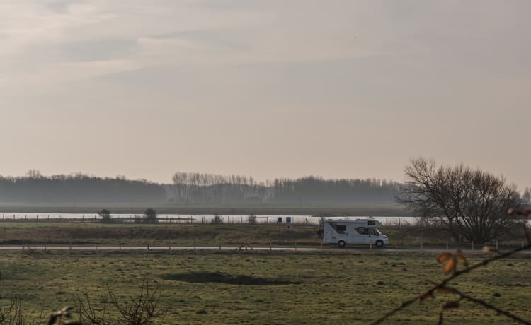 Spacious new family camper