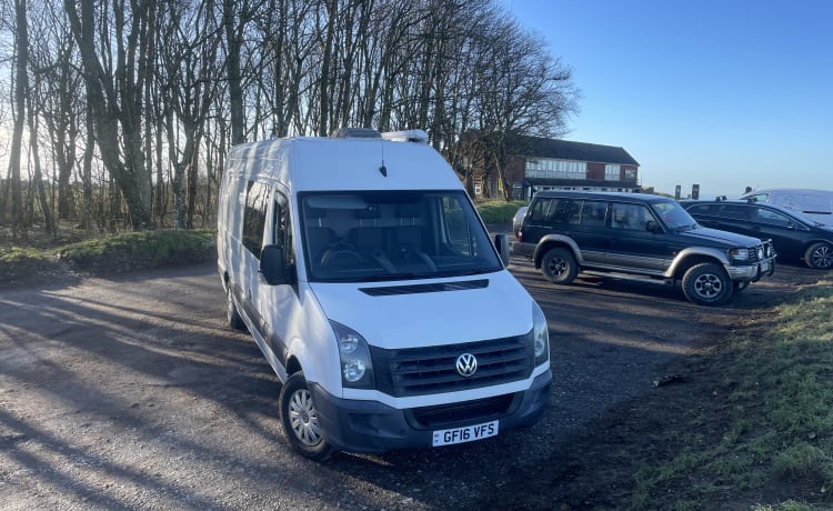 Volkswagen Crafter 2016 mit 2 Schlafplätzen