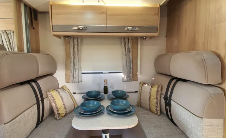 Polaris – "Memories for Miles" in this 6 berth Adventure Companion