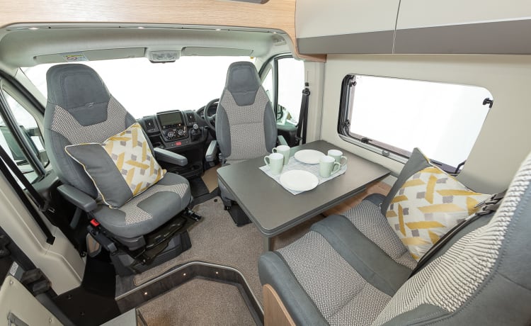 Vehicle 4 – 2-4 berth immaculate 2021 model deceptively spacious campervan 