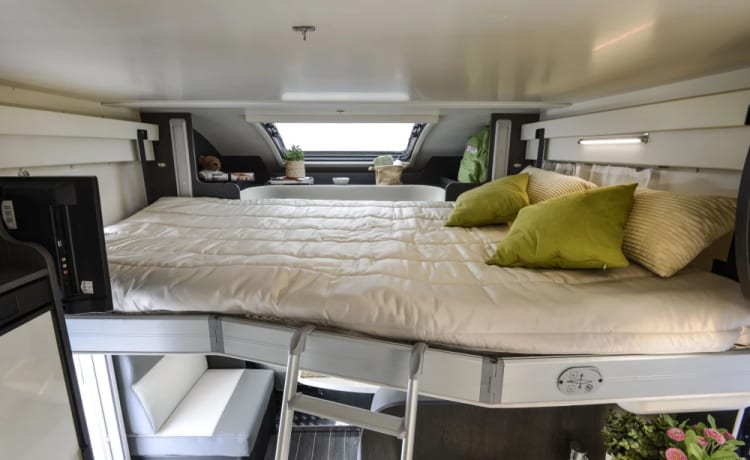 Un camping-car qui vous épatera vraiment, 5 couchettes Zefiro 2023