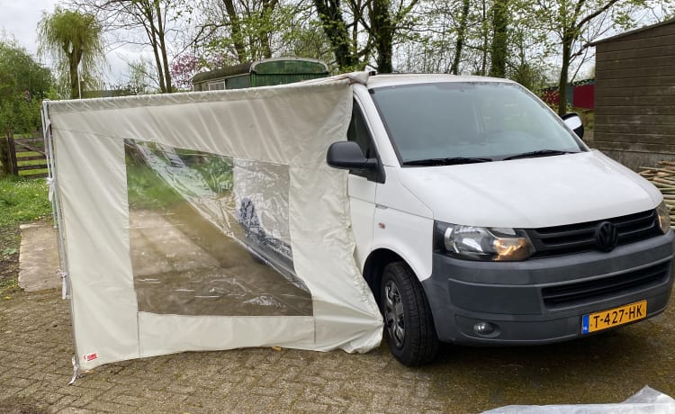 Milieuzone vriendelijk  – 3p T5 Vw bus stealth airco 