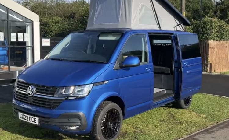 4 berth Volkswagen campervan from 2023