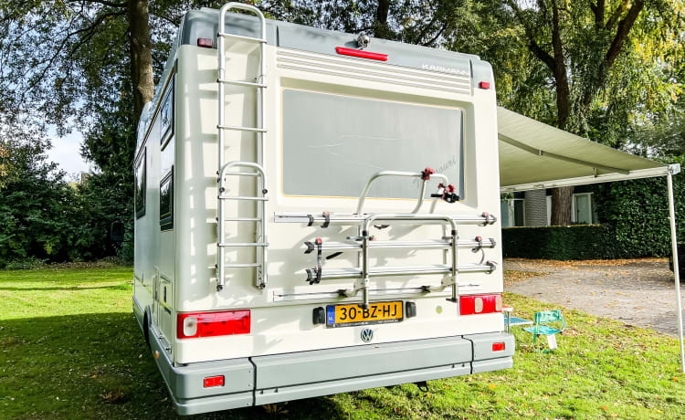 Perfect family camper with bunk bed