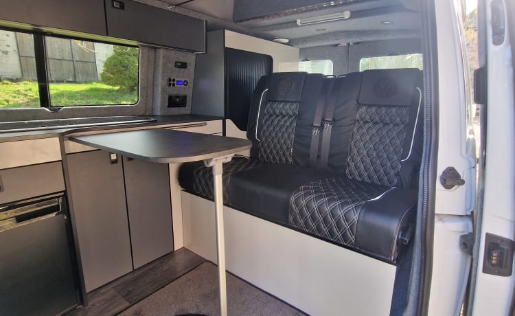 4 berth Volkswagen campervan from 2018