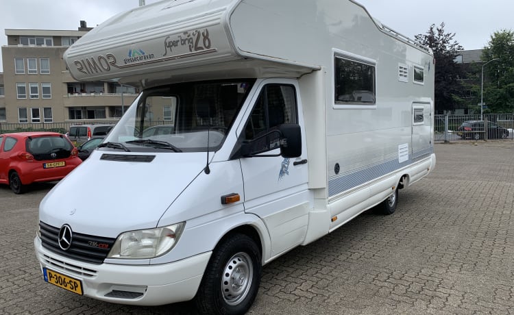 Bari – family camper 7p Rimor alcove from 2001