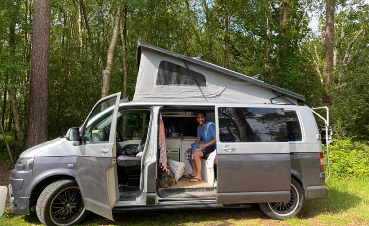 Matilda – Avontuur overal in mathilde de volledig uitgeruste vw-camper