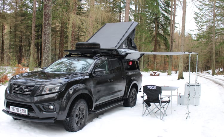 Highland Overland - Tenzing – Overland Trucks à louer dans les Highlands écossais (aéroport d'Inverness)