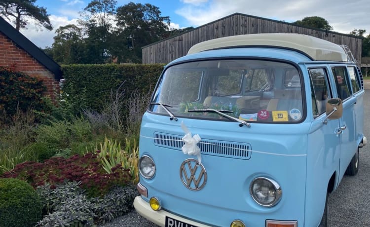 Blue Belle – Volkswagen 4 posti letto integrato del 1971