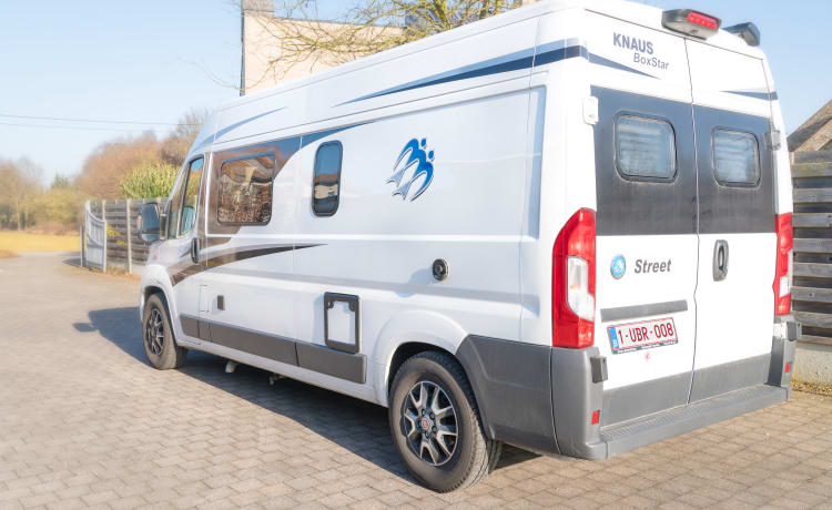 Schöner Camper, kompakt und Qualität. Knaus Boxstar Straße