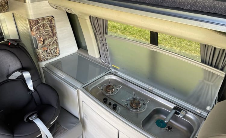 California  – 4 pers. Camper bus Volkswagen