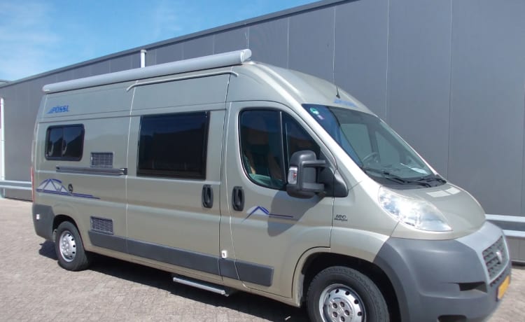 3p Pössl 2 Vinci bus di lusso camper e portabiciclette