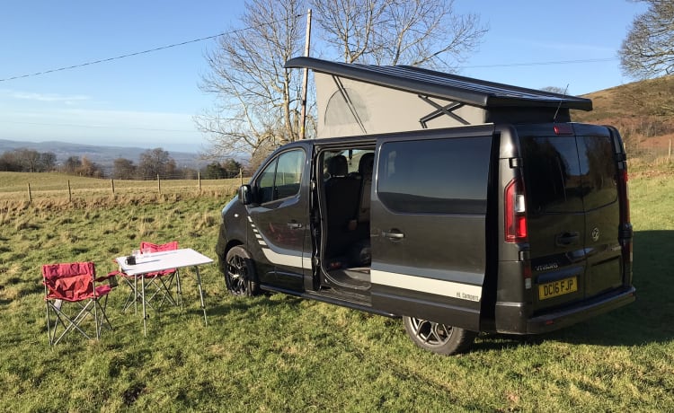 Bart – 4 berth Vauxhall Campervan