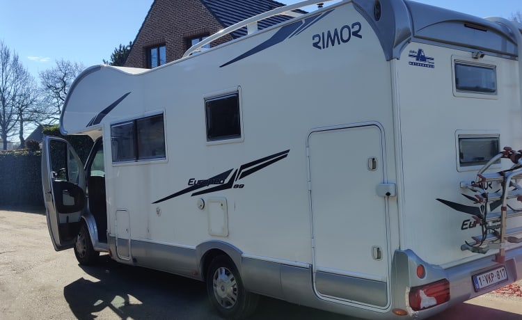 Huisje op wielen – Beautiful, fun and handy family mobile home with 5 places