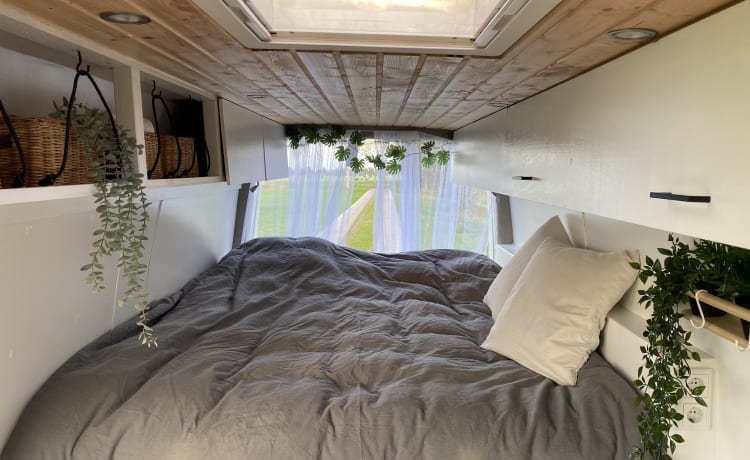 Cozy self-build camper, fully equipped, 2/3 pers