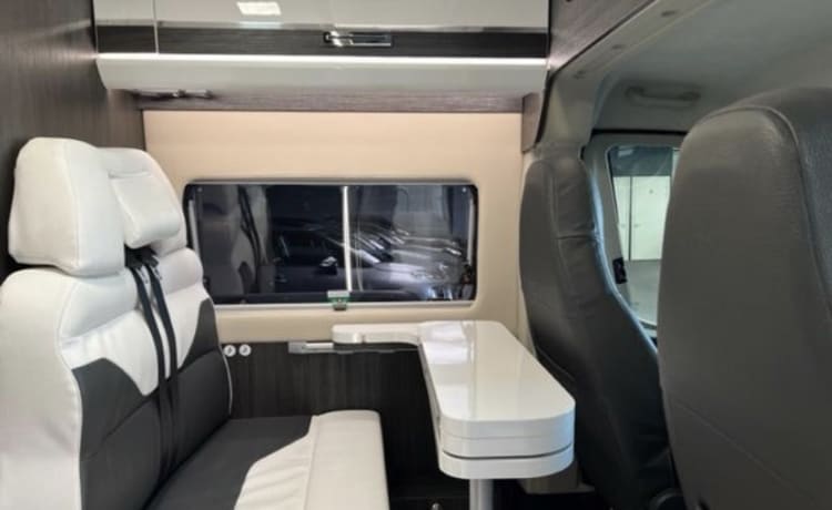 Benimar – Two-person Fiat bus camper from 2019, as new