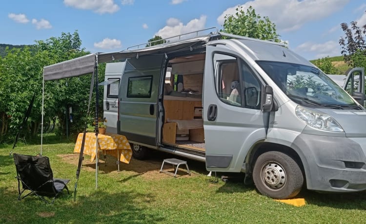 Willy – Eigen gebouwde Fiat Ducato camper