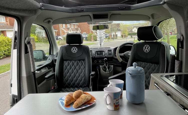 Het hele seizoen een volledig uitgeruste VW T6