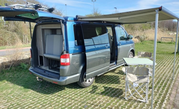 Ocean – Verse Oceaandroom: VW T5 Camper Klaar voor Avontuur