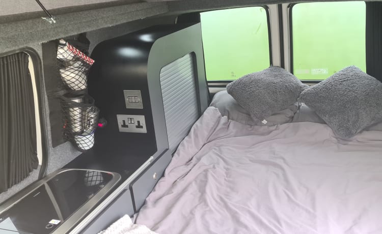 Elsie – Machen Sie ein Abenteuer mit Elsie, unserem VW T5 Campervan