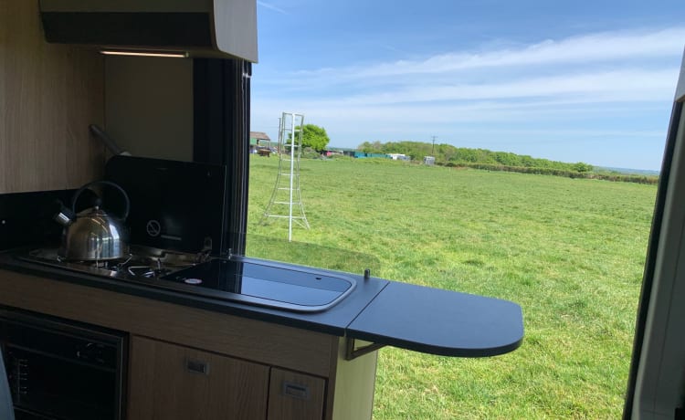 2-4 berth 2023 model deceptively spacious campervan