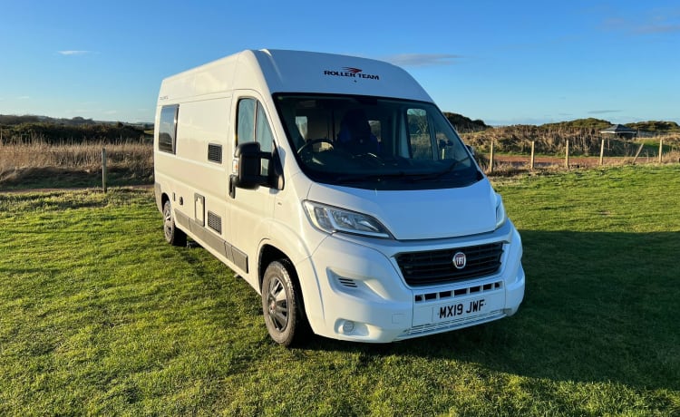 Wee Beastie – Roller Team-Bus mit 2 Schlafplätzen aus dem Jahr 2019