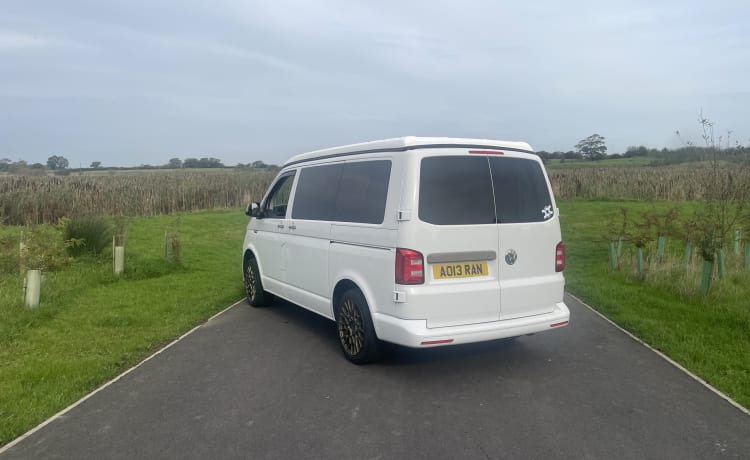 4 berth Volkswagen campervan from 2018