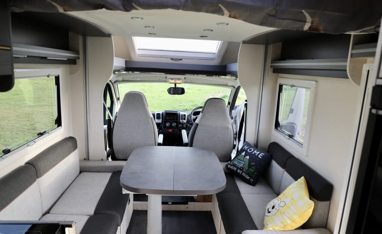 Morris the Motorhome – 5 berth Chausson semi-integrated from 2021