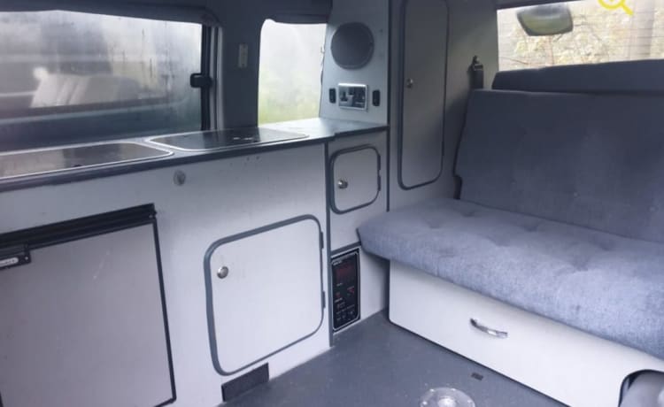 4 berth Mazda campervan - perfect size for Scottish roads 