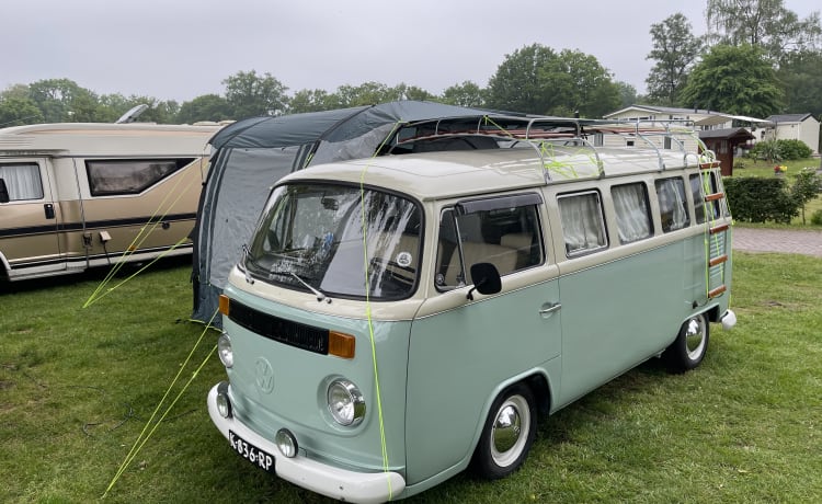 Pistache – Classic VW T2 Panorama bus