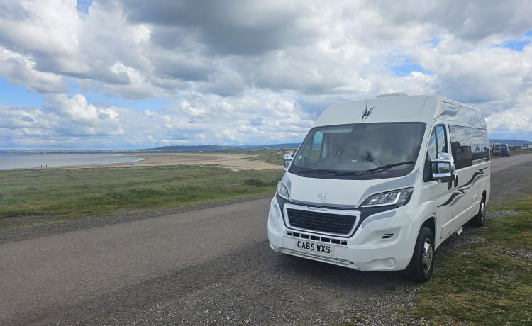 Carmella – 3-persoons Peugeot bus uit 2015