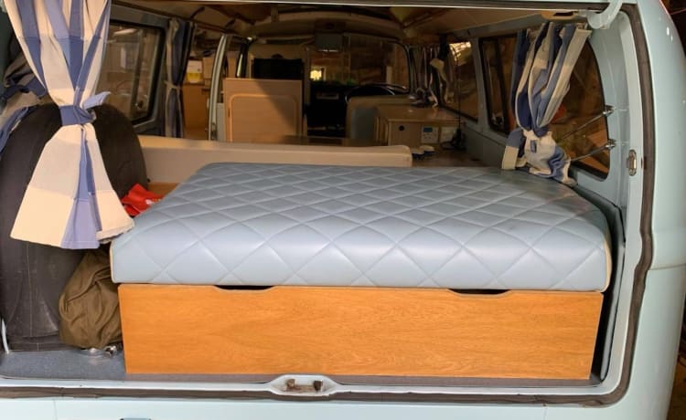 Blue Belle – Volkswagen 4 posti letto integrato del 1971