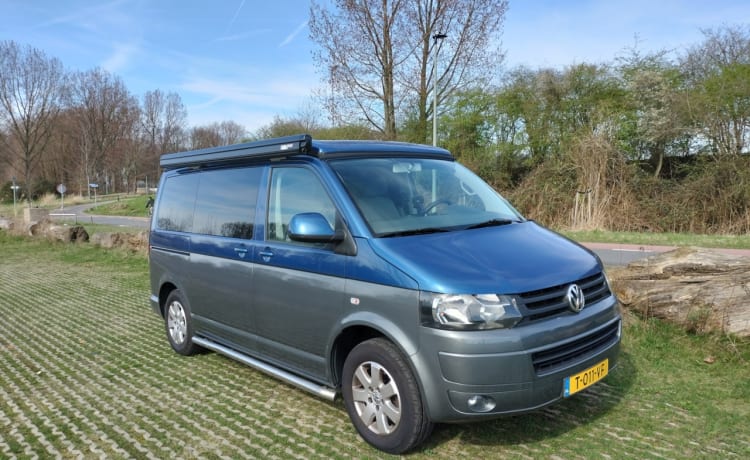 Ocean – Verse Oceaandroom: VW T5 Camper Klaar voor Avontuur