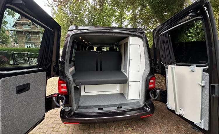 Biscey – 4-persoons Volkswagen campervan uit 2016