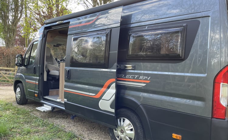 Our home away from home  – 4 berth Swift bus from 2018