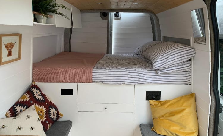 Daisy the van – Mooie ombouw camper