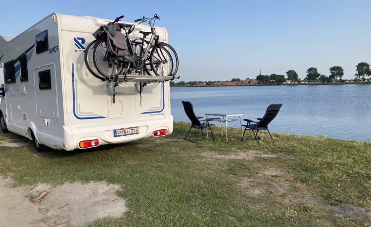 Geräumiges Familiencamper