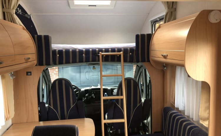 Burstner levanto – Beautiful Fiat Ducato (3.0l 160HP) Burstner Levanto alcove year of construction 2007