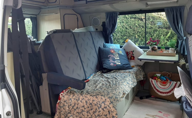 Een heerlijke compact camperbusje