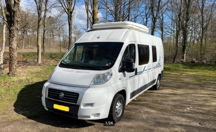 4p Adria Mobil bus uit 2008