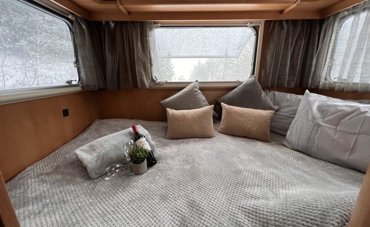 Simon – Famiglia Fiat Carioca 706 6Posti letto/6 Cinghie Noleggio camper