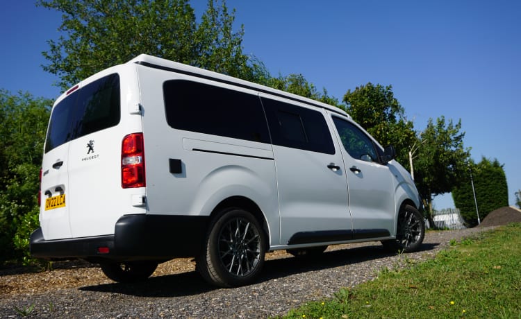 4 berth Peugeot campervan from 2022