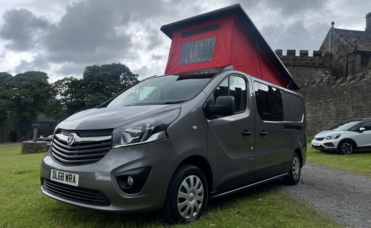 VIV – "Our Viv" Vauxhall Vivaro 4 Berth Camper van 2018