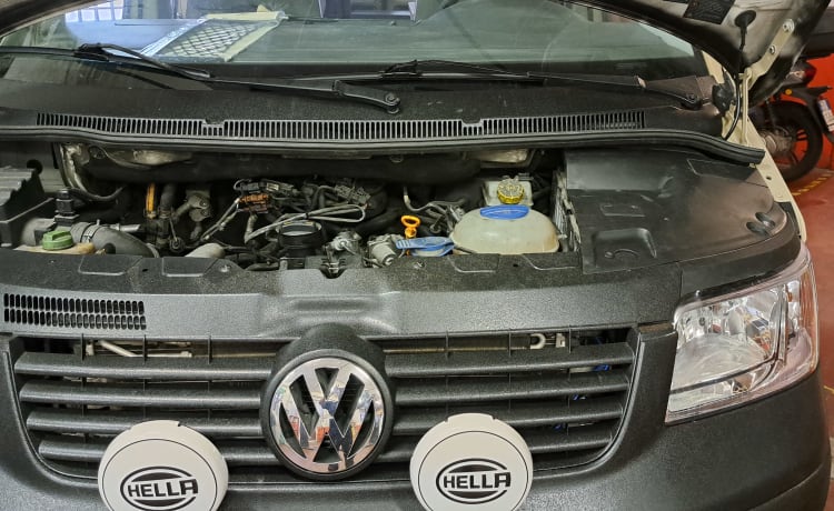 Ghelandina – Volkswagen t5 2.5 tdi 4 motion 