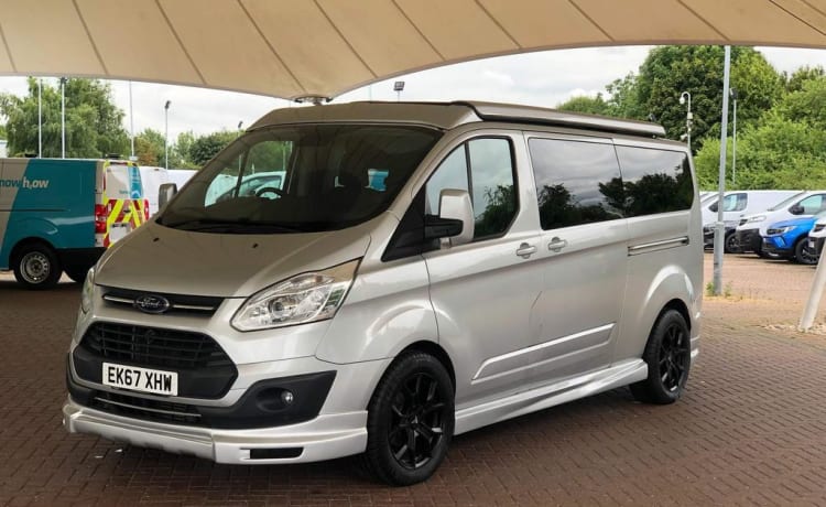 4-persoons Ford campervan