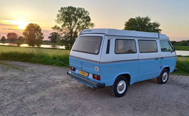 Stitch – Retro 5p Volkswagen Westfalia campervan uit 1982 Stitch