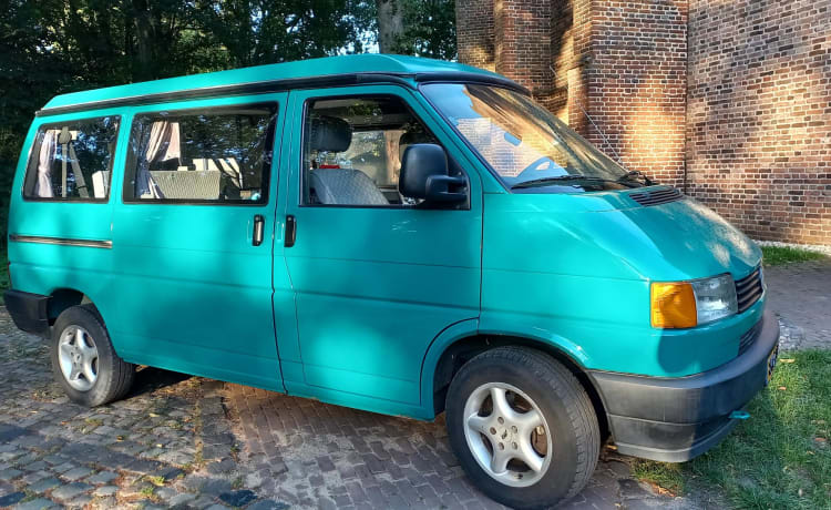 Kermit – Original Volkswagen t4 California 1994 6 people off-grid